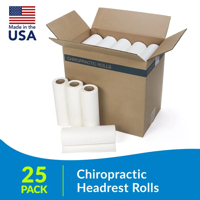 Alt view image 2 of 7 - 618 Avalon Crepe Chiropractic Face Paper Roll, 8.5 in x 125 ft, 25 Count