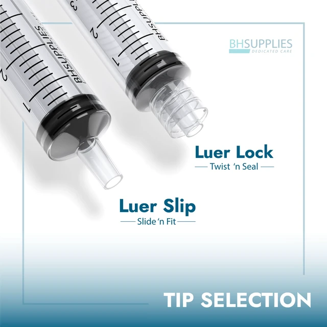 Alt view image 3 of 7 - 10ml Luer Slip Tip Syringes (No Needle) - Sterile, Individually Wrapped - 100 Syringes
