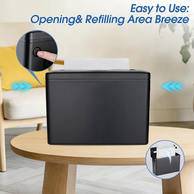 Alt view image 5 of 7 - Multifold Paper Towel Dispenser Countertop Large Capacity, Non-Slip ABS Base, Fits C-Fold and Z-Fold Towels, For Bathrooms, Kitchens and Offices