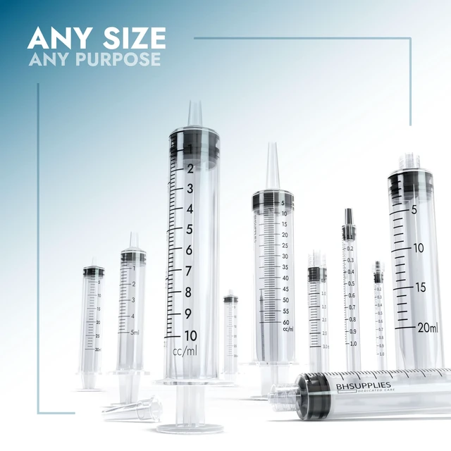 Alt view image 4 of 4 - 1ml Luer Lock Tip Syringes (No Needle) - Sterile, Individually Wrapped - 100 Syringes