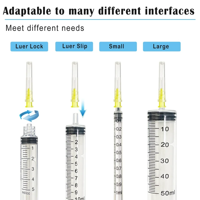 Alt view image 4 of 7 - 100pcs 30Ga 5/16inch Luer Lock Refilling Inks, Individually Wrapped