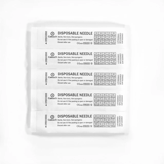 Alt view image 6 of 7 - 100pcs 30Ga 5/16inch Luer Lock Refilling Inks, Individually Wrapped