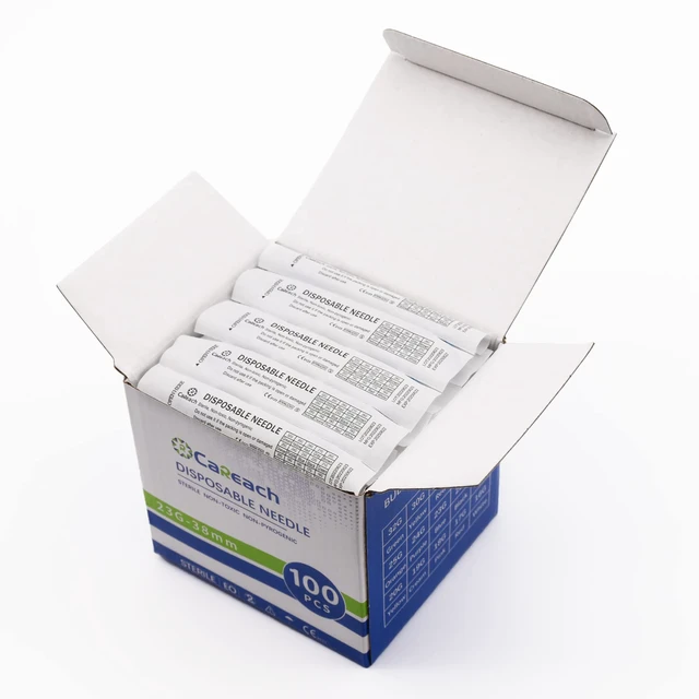 Alt view image 7 of 7 - 100pcs 30Ga 5/16inch Luer Lock Refilling Inks, Individually Wrapped