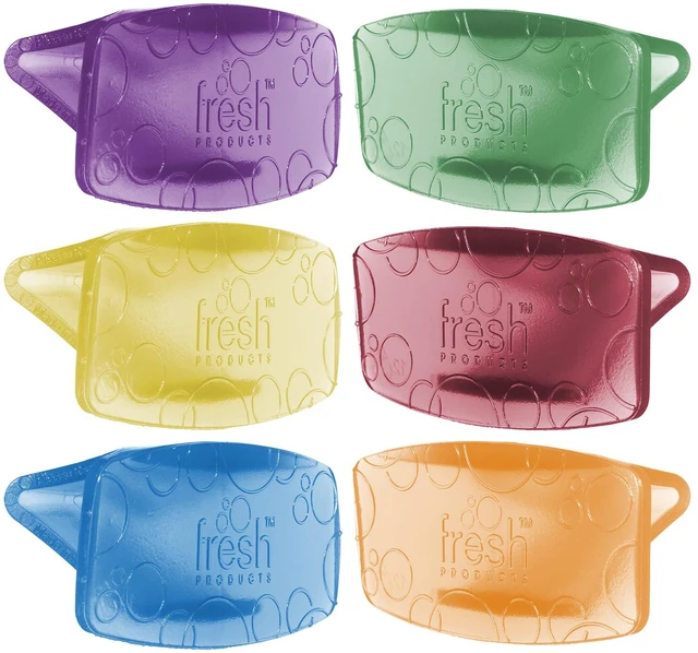 Main image of Eco Bowl Clip Toilet Air Freshener, Variety Pack, 6-Pack Natural Oils, Made in USA, Rim Toilet Tank Trash Cabinet, Air & Trash and Bathroom Freshener, Lasts 30 Days, Chemical Free