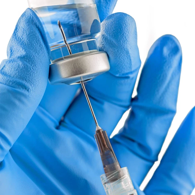Alt view image 5 of 6 - 100 Pack 5ml 22Ga Plastic Syringe with Measurement for Scientific Labs and Industrial Dispensing, Disposable Individually Wrapped (100, 5ml-22Ga)