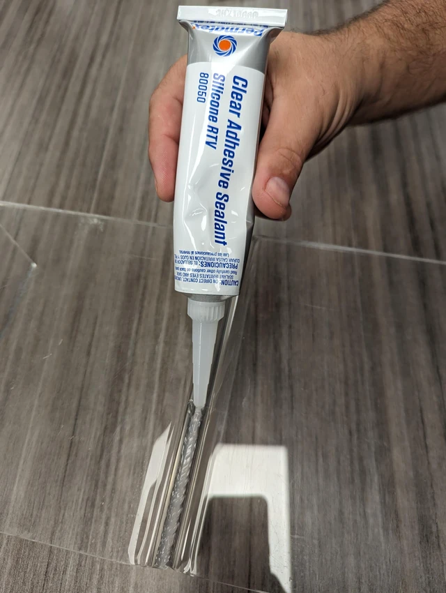 Alt view image 5 of 7 - 80050 Clear RTV Silicone Adhesive Sealant, 3 oz (Pack of 2)
