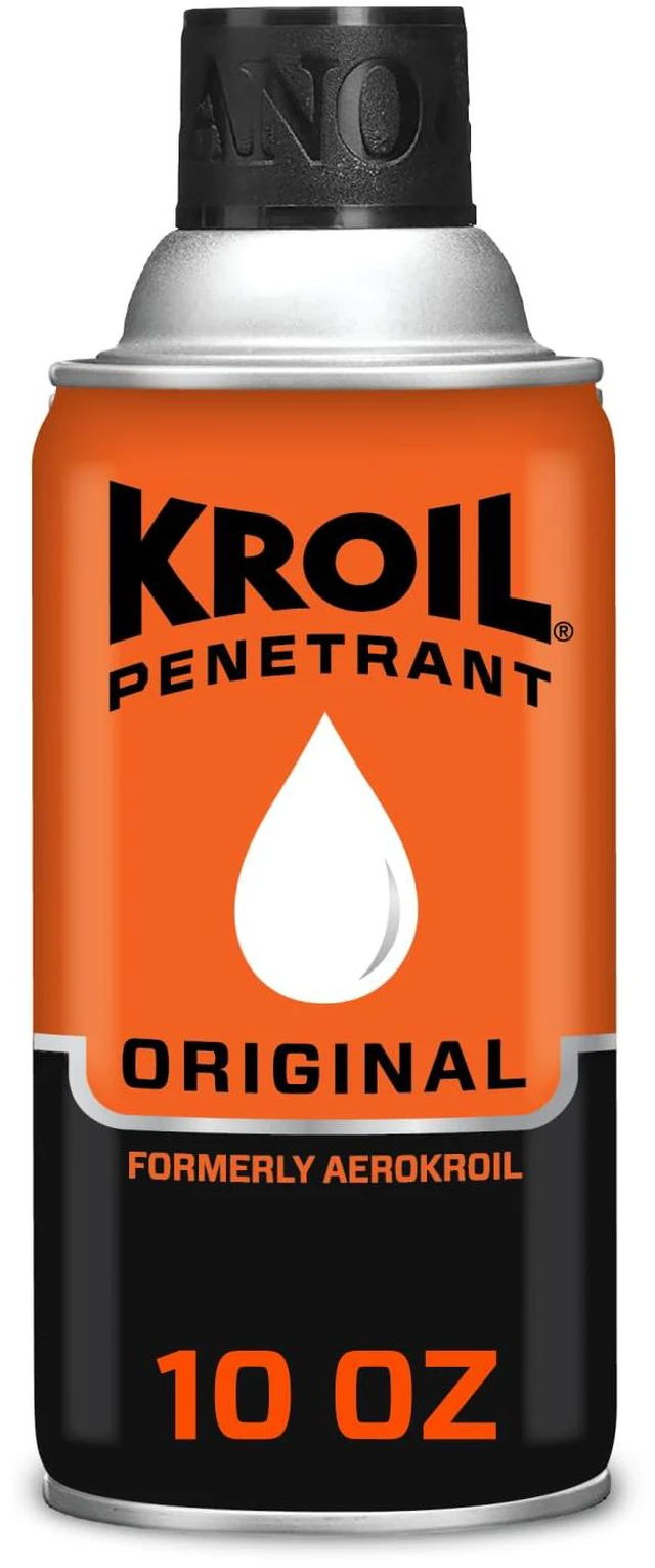 Main image of Aero Penetrant - Rust Penetrating Lubricant - Corrosion Inhibitor Oil for Chains, Hinges & Stuck Metal Parts - Home & Industrial Use - Aerosol - 10 oz - 1 Pack (KS102)