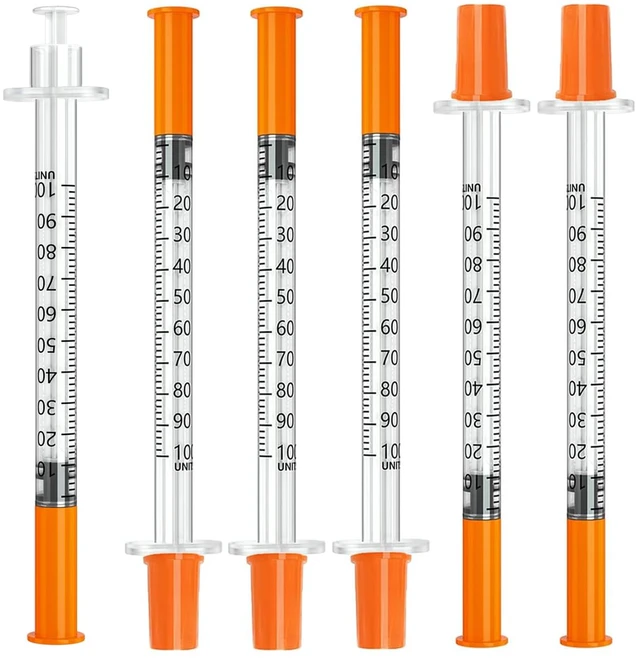 Main image of Syring 1ml 30G 5/16" (8mm), Disposable Individual Package Box of 100