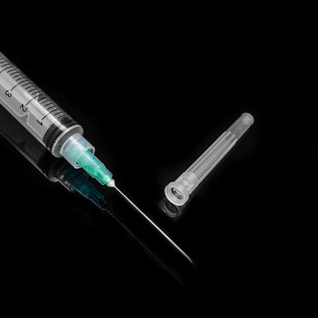 Alt view image 3 of 5 - 100Pack Disposable 5ml Syringe with 21G 1.5inch Needle Lab Supplies, Individually Packaged