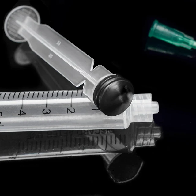 Alt view image 4 of 5 - 100Pack Disposable 5ml Syringe with 21G 1.5inch Needle Lab Supplies, Individually Packaged