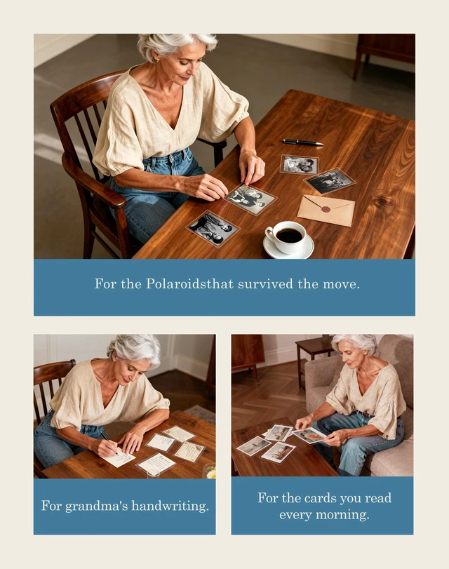Alt view image 3 of 7 - 4Mil Self-Adhesive Laminating Sheets, 4.3 x 6.3 Inches 60 Pack for 4x6 Photos, Recipe Cards & Polaroids, Heat-Free, Acid-Free, No Machine Needed, The Keepsake Format