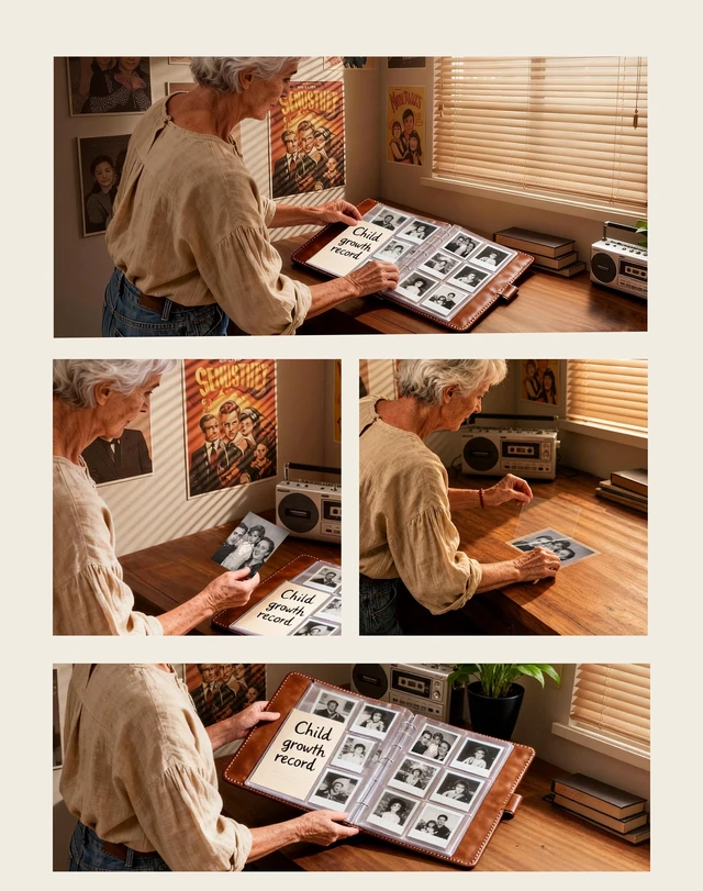 Alt view image 5 of 7 - 4Mil Self-Adhesive Laminating Sheets, 4.3 x 6.3 Inches 60 Pack for 4x6 Photos, Recipe Cards & Polaroids, Heat-Free, Acid-Free, No Machine Needed, The Keepsake Format