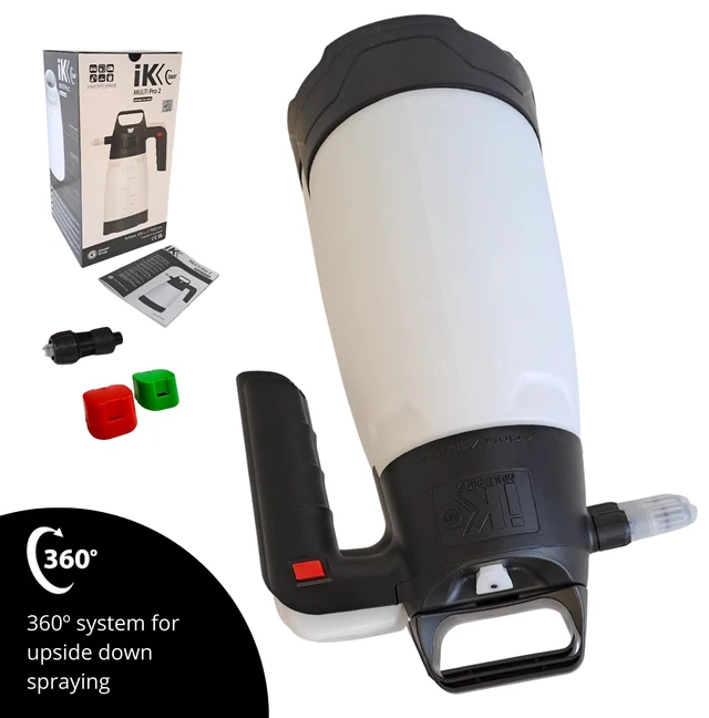 Alt view image 2 of 6 - Multi Pro 2 360º Acid-Resistant Pump Sprayer 360º Spray System Translucent Tank Wide Filling Mouth Safety Valve 50 oZ Pressure Sprayer