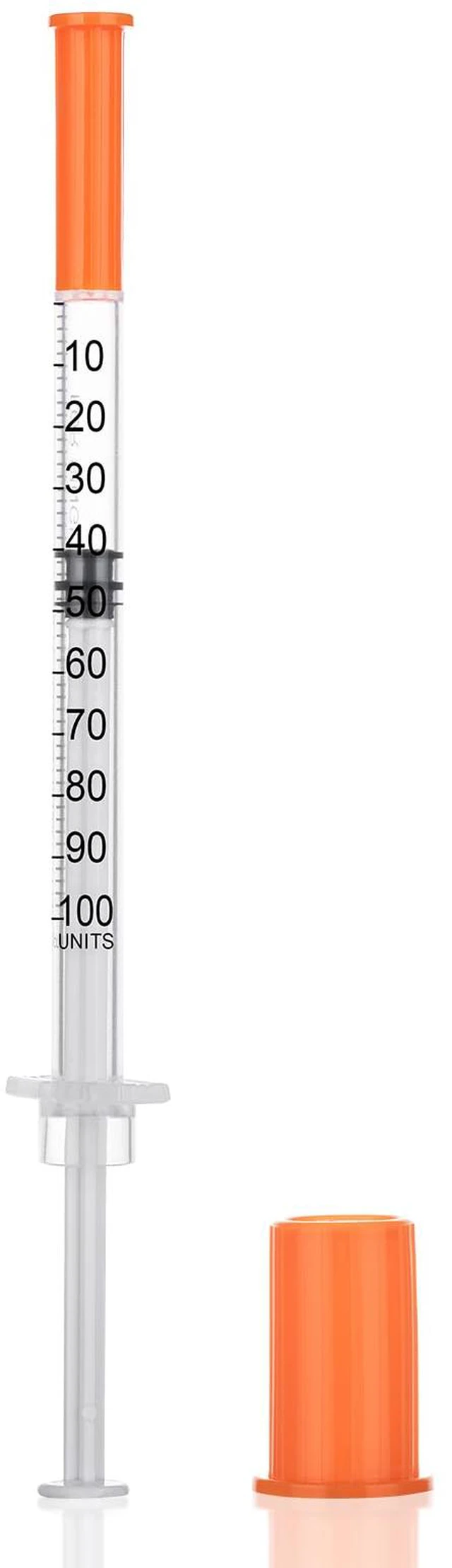 Main image of 1 ml Syringe with 31G-5/16 Inch (8mm), 1 cc 31 Gauge Syringes, Pack of 100 Individually Wrapped