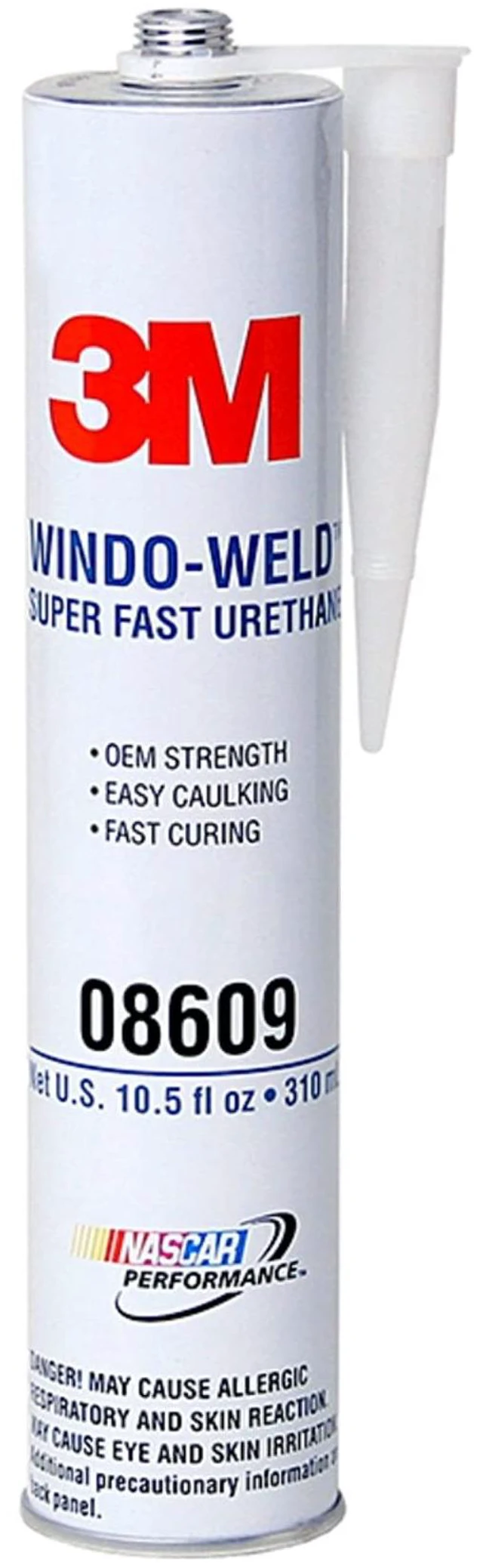 Main image of Window-Weld Urethane Windshield Adhesive, 08609, 10.5 fl oz Cartridge, Black