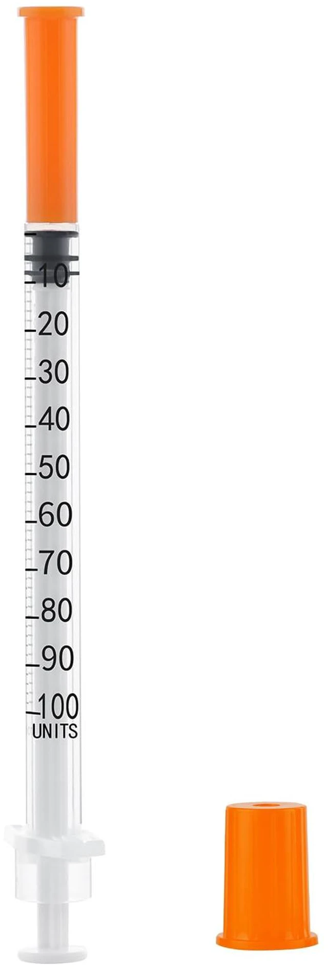 Main image of 1ml Syringe with 31G 1/4 Inch (6mm), 1cc 31 Gauge Syringes, Pack of 100 Individually Wrapped