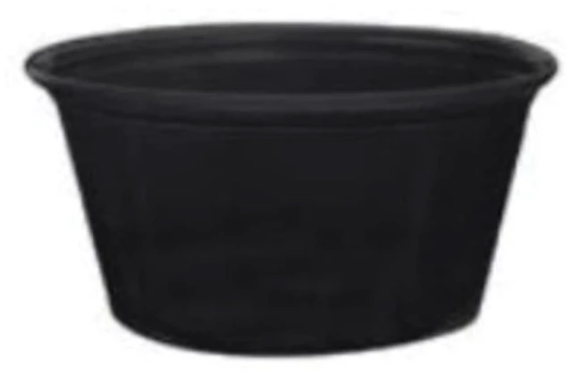 Main image of FP-P400-PPB 4 oz. PP Portion Cups - Black (Case of 2500)