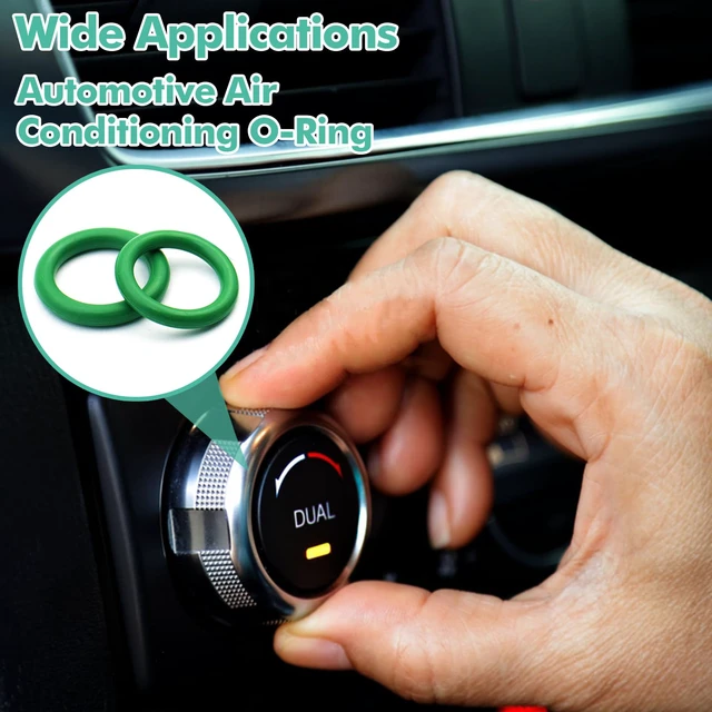 Alt view image 6 of 7 - 595 Pcs Metric and SAE Air Conditioning O-Ring Kit for Automotive A/C, Compressor and Professional Faucet Plumbing Seal O Rings Repair with O-Ring Picks,Resist Oil and Heat