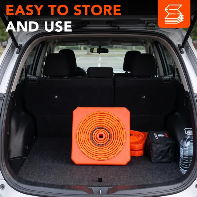 Alt view image 4 of 7 - 28 Inch 2 Pack Traffic Cones, Collapsible Safety Cones, Multi Purpose Pop-up Cones with Reflective Collar, Orange Cones for Parking lot, Driveway, Driving Training etc