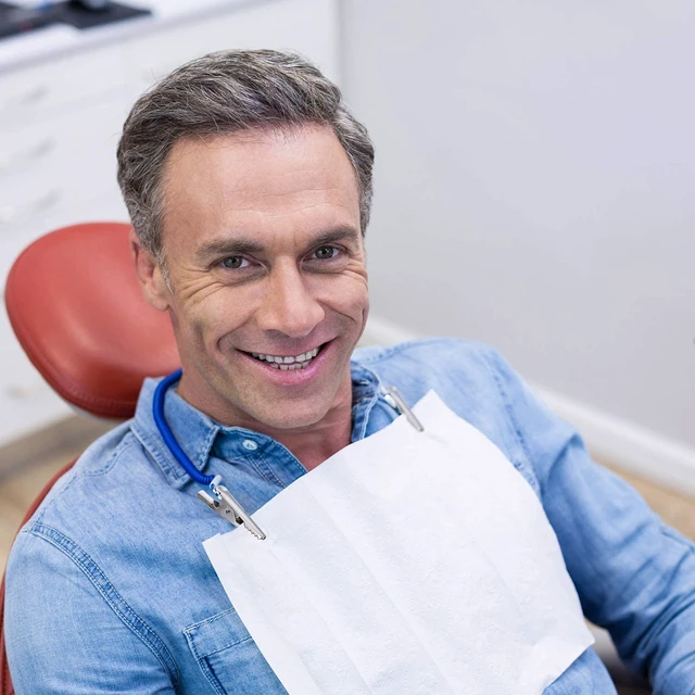 Alt view image 5 of 7 - 125 Pack Dental Bibs Disposable, White Dental Bibs 3-Ply Dentist Bib 13" x 18", 2-Ply Paper 1-Ply Film, for Medical Tray Covers