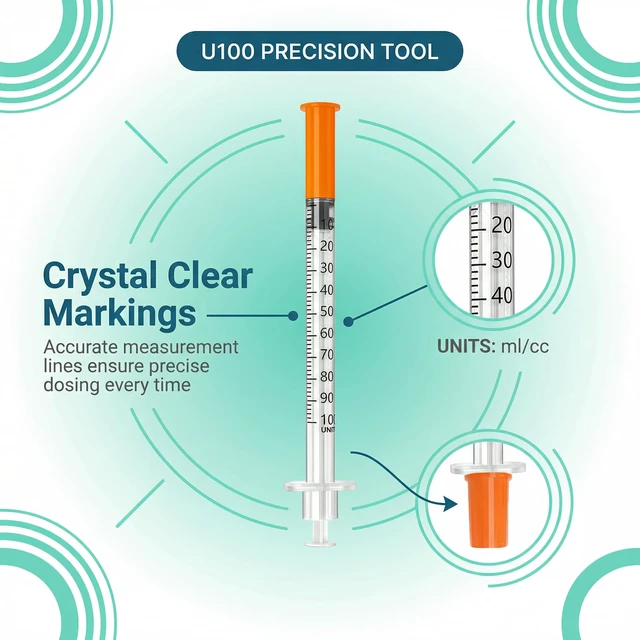 Alt view image 3 of 6 - 1ml 30G 1/2"(12.7mm), Syrings Individually Wrapped, Pack of 25