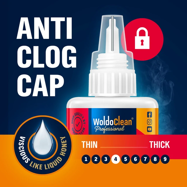 Alt view image 6 of 7 - Super Glue All-Purpose Liquid 50g - Fast Drying Clear CA Adhesive for Metal, Plastic, Wood, Ceramic, Glass & DIY Repairs