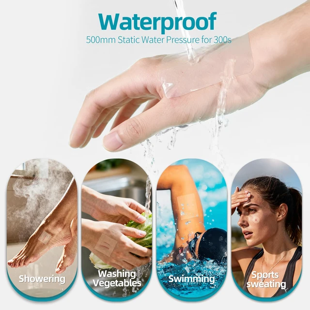 Alt view image 6 of 7 - Hydrocolloid Bandage Roll (3in*12ft), Highly Absorbent Hydrocolloid Dressings for Wound Care, Burn, Blister, Pimple Patches for Acne Care, Waterproof & Cut to Size