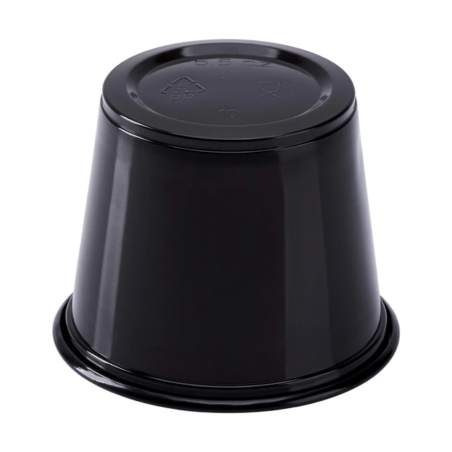 Alt view image 4 of 7 - FP-P550-PPB 5.5 oz. PP Portion Cups - Black (Case of 2500)