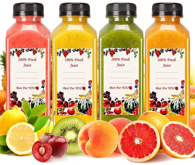 Alt view image 5 of 7 - 20pcs 16oz Juice Bottles, Plastic Juicing Bottles with Caps Clear Drink Containers with Lids for Drinking, Smoothie and Other Beverages