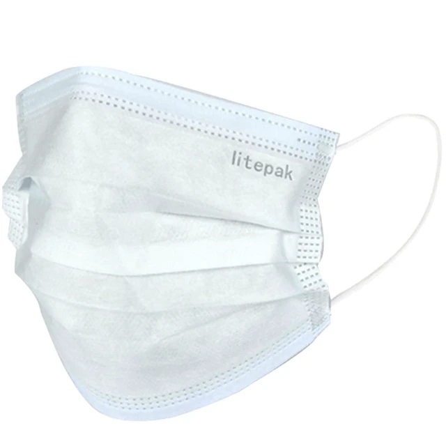 Alt view image 6 of 7 - 500pcs Premium Disposable Face Mask SOFT 3ply Nose Wire