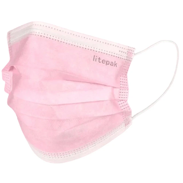 Alt view image 6 of 6 - 500pcs Premium Disposable Face Mask SOFT 3ply Nose Wire