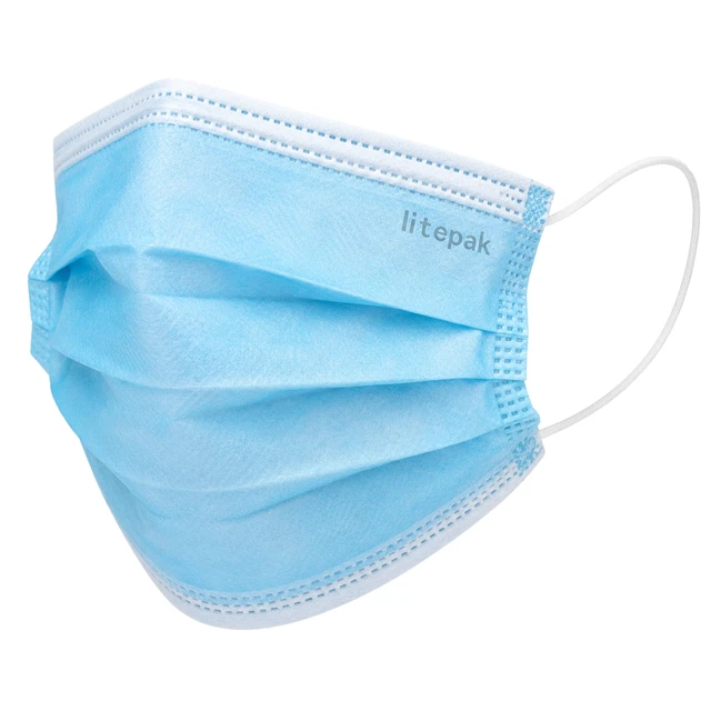 Alt view image 7 of 7 - 500pcs Premium Disposable Face Mask SOFT 3ply Nose Wire