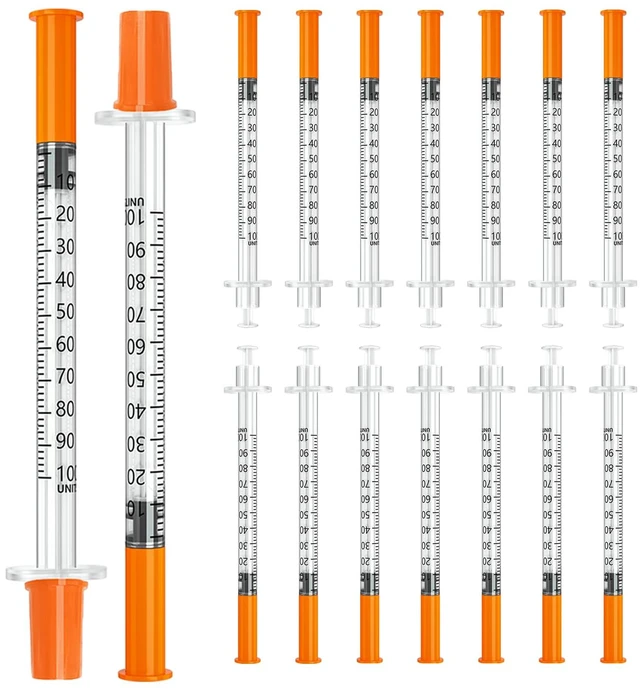 Main image of 1cc/ml Syrings 31G 5/16"(8mm) Individually Wrapped, Pack of 25