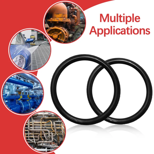Alt view image 6 of 7 - 419 PCS Universal Metric O-Ring Kit32 Sizes Buna-N 70A Rubber O Ring Assortment Set for Various Car Auto Faucet Plumbing Pressure Washer Air or Gas Sealing Repair Resist Oil and Heat
