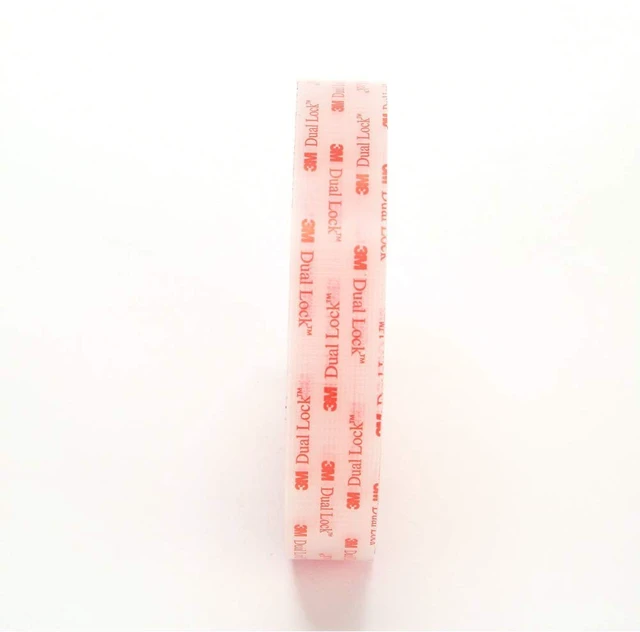 Alt view image 4 of 5 - Dual Lock Reclosable Fastener SJ3560 (Clear, 1 in x 10 ft Roll) - Heavy Duty Adhesive Interlocking Tape for Indoor/Outdoor Mounting Adhesive Hook And Loop Strips