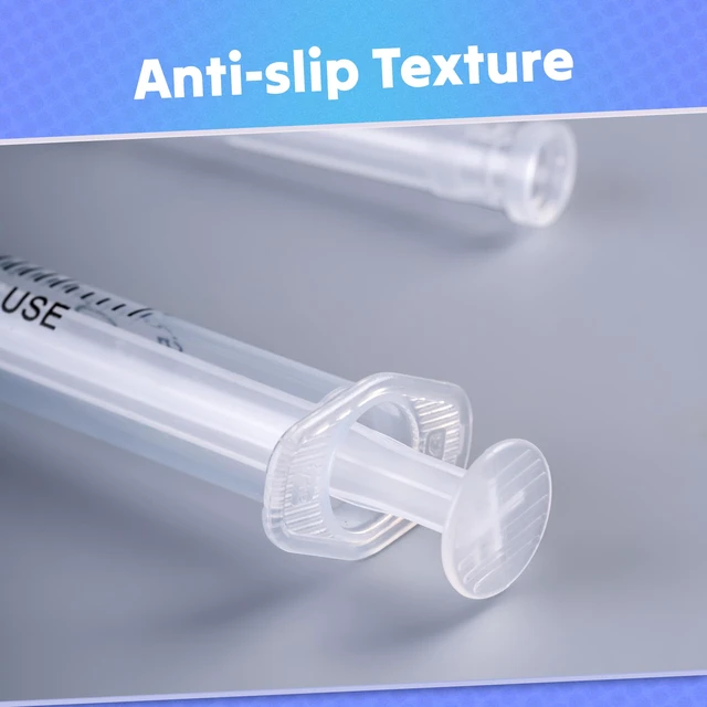 Alt view image 6 of 7 - 2.5ml Syringes with 25 Gauge 1 Inch Needles Luer Lock Disposable, 100 Pack Individually Packed