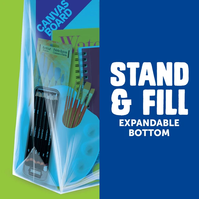 Alt view image 5 of 6 - Big Bags 5 Gallon XL, Reusable Large-Capacity Plastic Storage Bags, 10 count