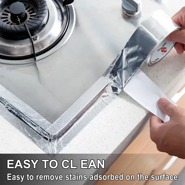 Alt view image 2 of 7 - Aluminum Foil Tape,Heavy Duty Metal Foil Tape,High Temperature Silver Duct Tape,Perfect for Sealing & Patching,HVAC,Air Ducts,Insulation and Metal Repair (6 Inch)
