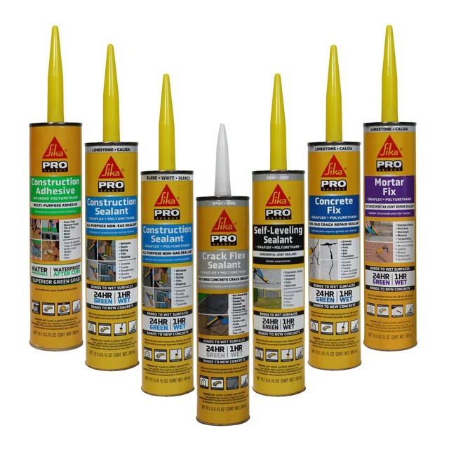 Alt view image 2 of 7 - flex Self-Leveling Sealant, Gray Polyurethane, Fast Curing, for Concrete Expansion Joints, Waterproof, Paintable, Fills Cracks up to 1.5 in., 10.1 fl. oz Cartridge