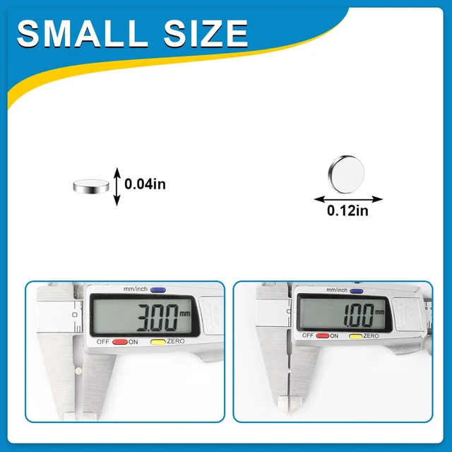 Alt view image 2 of 7 - Small Magnets, 2500 Pack Refrigerator Magnet Rare Earth Magnet Neodymium Magnets for Crafts, Whiteboard, Kitchen Cabinet