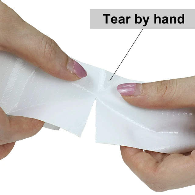 Alt view image 4 of 7 - 2 Pack Duct Tape Heavy Duty,9 Mil Thickness,2 Inches x 30 Yards,Strong Industrial Strength,Flexible,No Residue,Waterproof and Tear by Hand,Multi-Use for Indoor & Outdoor Repairs(White)