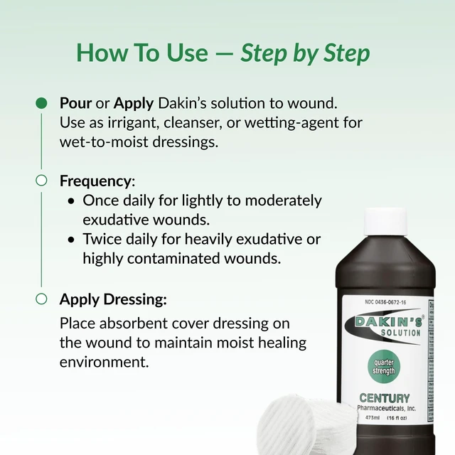 Alt view image 5 of 6 - Quarter-Strength 0.125% Sodium Hypochlorite Wound Cleanser for Acute and Chronic Wounds, Non-cytotoxic Antimicrobial No-Rinse Gentle Formula, Home or Clinical Use, 2-Pack 16 oz