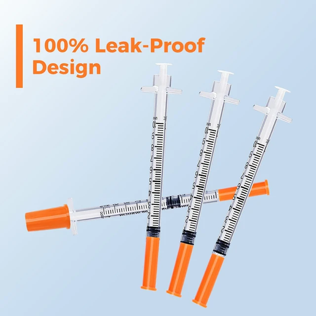 Alt view image 4 of 6 - 1ml/cc 30G 1/2", Individual Wrapped, Pack of 100