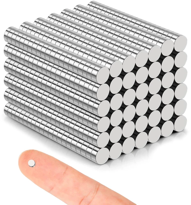 Main image of 900 Pack Small Magnets, Refrigerator Magnet Rare Earth Magnets Neodymium Magnet for Crafts, Whiteboard, Kitchen Cabinet