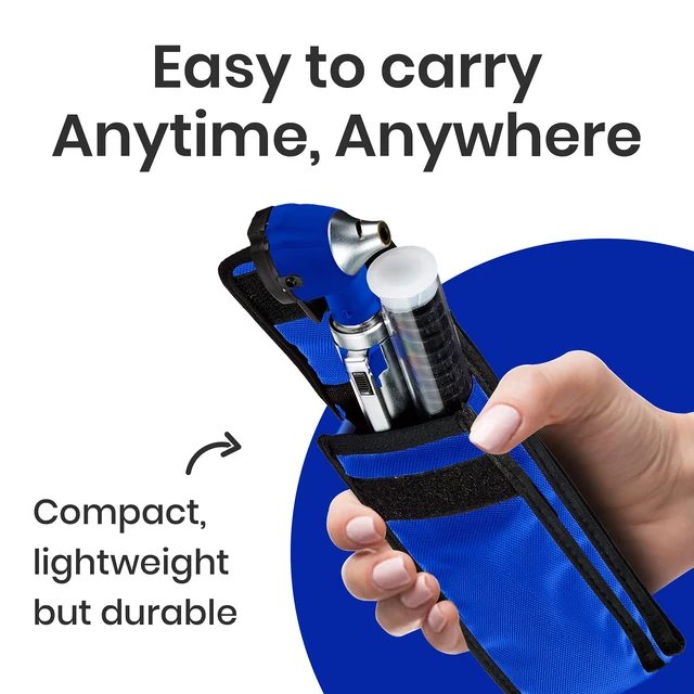 Alt view image 5 of 7 - ZetaLife Otoscope - Ear Scope with Light, Ear Infection Detector, Pocket Size (Blue Color)