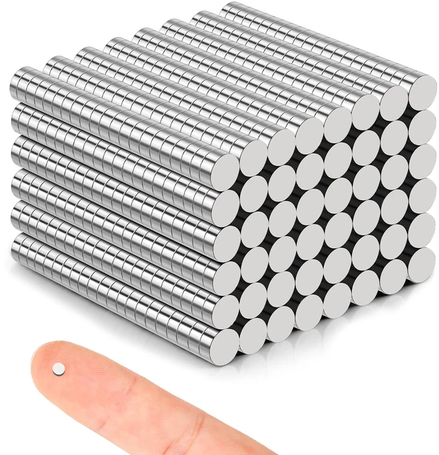 Main image of Small Magnets, 1000 Pack Refrigerator Magnet Rare Earth Magnets Neodymium Magnets for Crafts, Whiteboard, Kitchen Cabinet