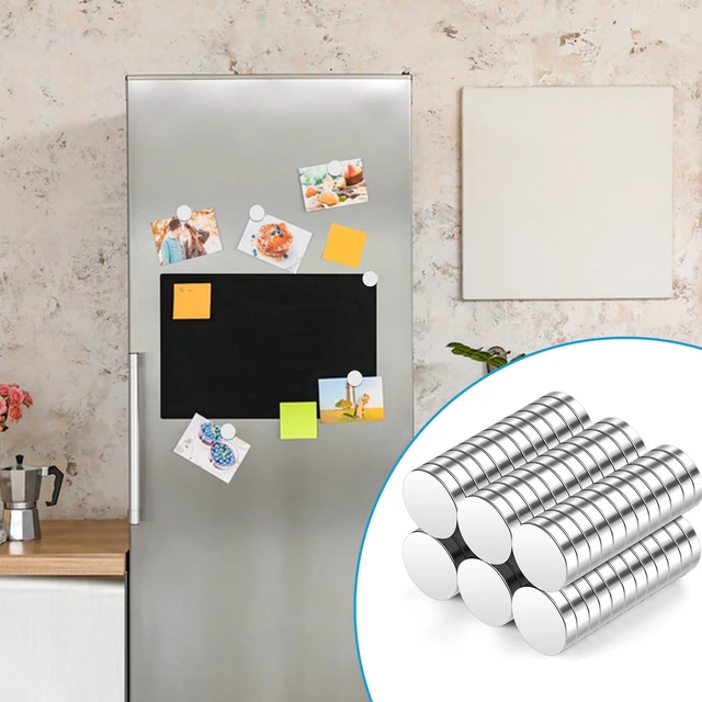 Alt view image 6 of 7 - Small Magnets, 80 Pack Refrigerator Magnet 12x3mm Rare Earth Magnet 0.47 x 0.12 Inch Neodymium Magnets for Crafts, Whiteboard, Kitchen Cabinet