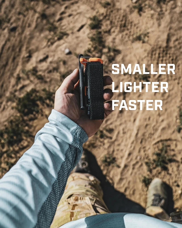 Alt view image 3 of 7 - Tourniquet - ETQ Gen 2 Made in The USA | EDC Gear for Trauma Kits, Tourniquet Kits, and Medical Emergency Bags, Orange, Wide (1.5")