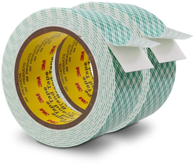 Main image of 3M Double Sided Foam Tape 2" x 10Ft 2 Pack White Double Coated Urethane Adhesion Polyurethane Tape for Bonding Attaching Mounting Interior Signage Nameplates DIY Card