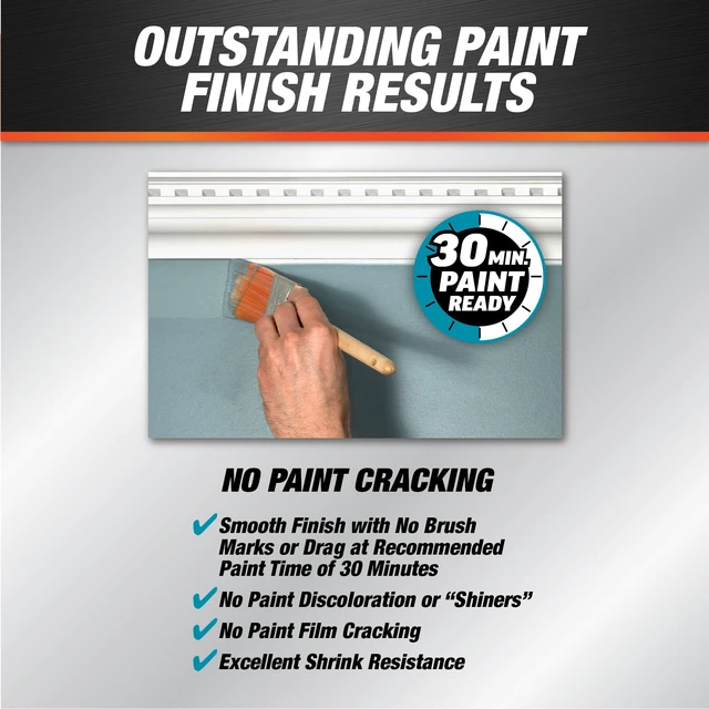 Alt view image 5 of 7 - Alex Plus Acrylic Latex Caulk, White, 10.1 Oz, 12 Pack (7079818152)